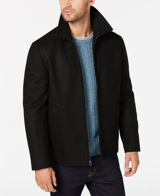 Calvin Klein Men's Wool Hipster Jacket Black Size 2XL