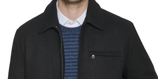 Calvin Klein Men's Wool Hipster Jacket Black Size XL