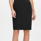 Calvin Klein Women's Scuba Crepe Empire Waist Sheath Dress Black Size 6