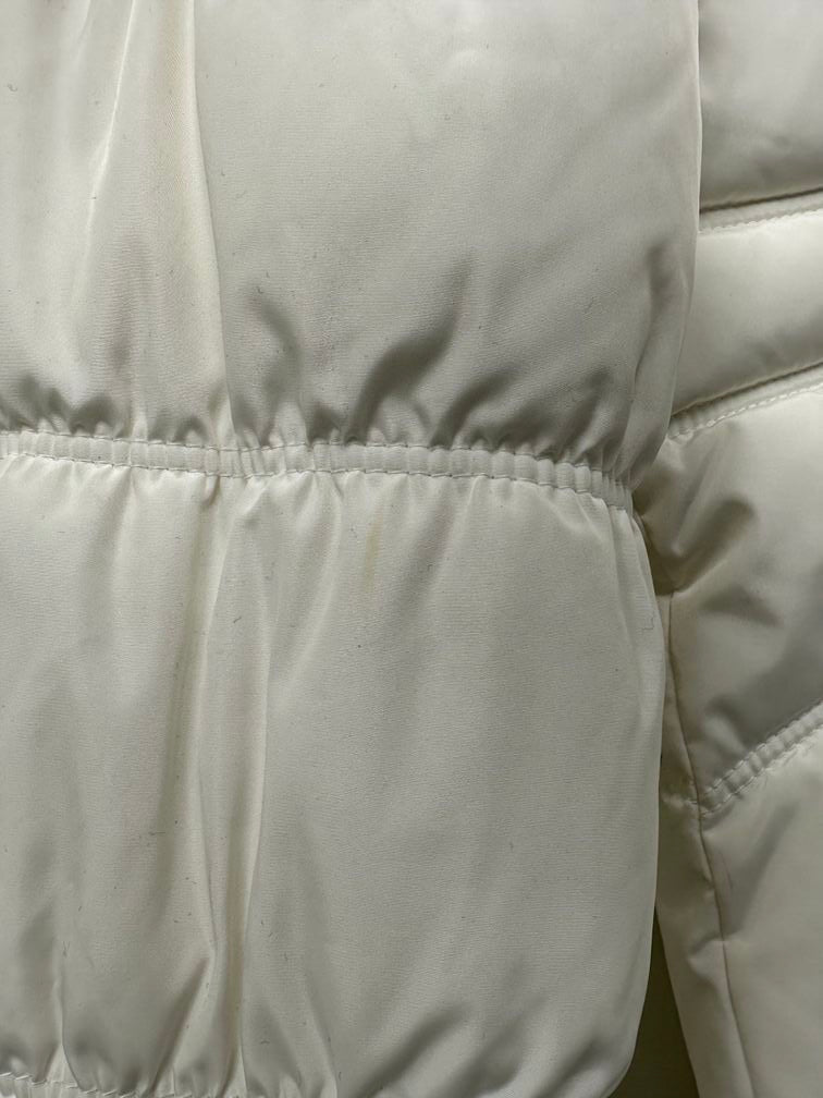 Laundry By Shelli Segal Women's Faux-Fur-Trim Hooded Puffer Coat White Size M