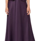 Alex Evenings Women's Embroidered Lace Mock Two Piece Gown With Jacket Purple Size 14