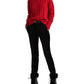 Ralph Lauren Women's Long Sleeve Turtle Neck Sweater Red Size XX-Large