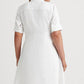 Ralph Lauren Women's Linen Shirtdress White Size 22W