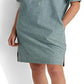 Ralph Lauren Women's Chambray Shift Dress Blue Size Small