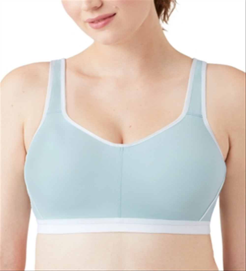 Wacoal Women's High Impact Underwire Sports Bra Blue Size 38D