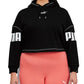 Puma Women's Cozy Warm Hoodie Black Size 2X