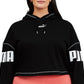Puma Women's Cozy Warm Hoodie Black Size 2X