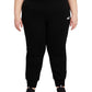 Puma Women's Fleece Jogger Pants Black Size 2X