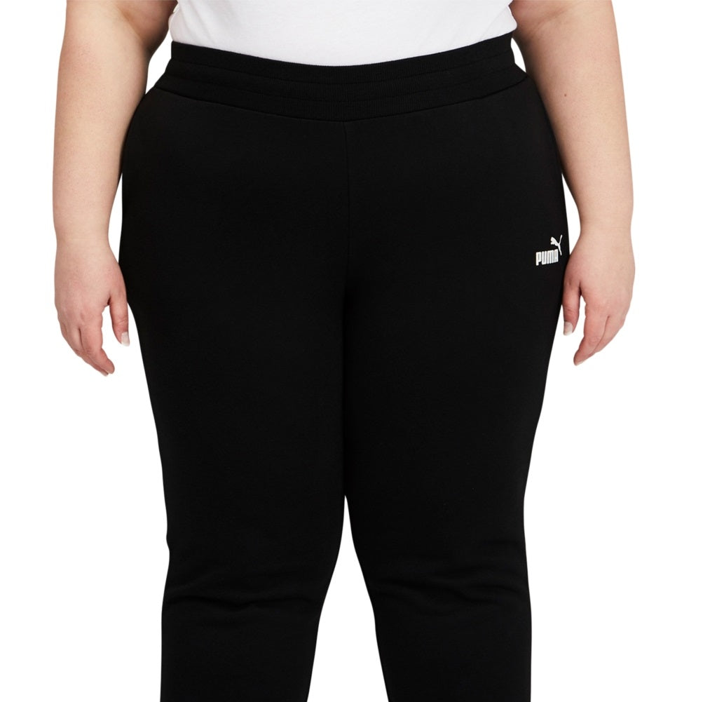 Puma Women's Fleece Jogger Pants Black Size 2X