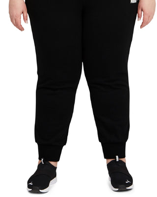 Puma Women's Fleece Jogger Pants Black Size 2X
