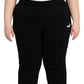 Puma Women's Fleece Jogger Pants Black Size 3X
