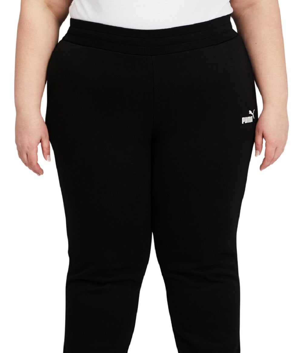 Puma Women's Fleece Jogger Pants Black Size 3X