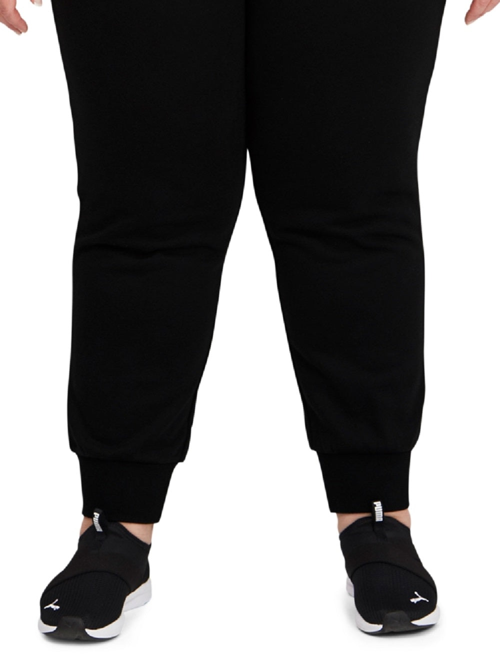 Puma Women's Fleece Jogger Pants Black Size 3X