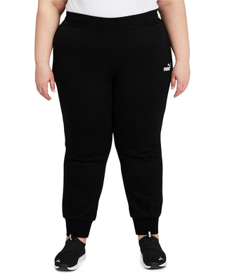 Puma Women's Fleece Jogger Pants Black Size 3X