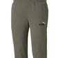 Puma Men's Mid Rise Ankle Sweatpant Green Size Medium