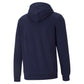 Puma Men's Fleece Logo Hoodie Blue Size Medium