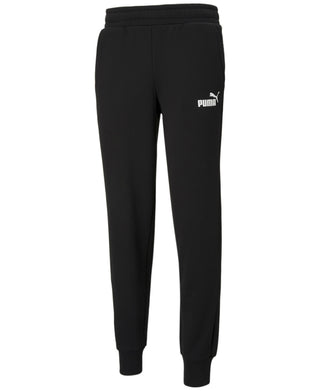 Puma Men's Logo Fleece Joggers Black Size Large