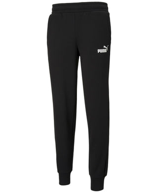 Puma Men's Logo Fleece Joggers Black Size X-Large