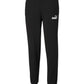 Puma Men's Logo Fleece Joggers Black Size XX-Large