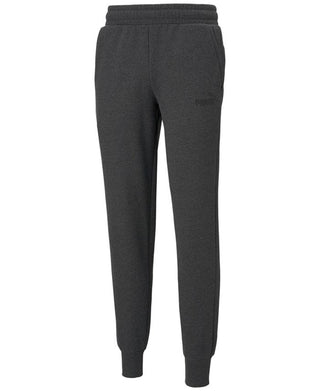 Puma Men's Logo Fleece Joggers Gray Size Large
