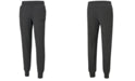 Puma Men's Logo Fleece Joggers Gray Size Large