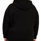 Puma Women's Logo Hoodie Black Size 3X