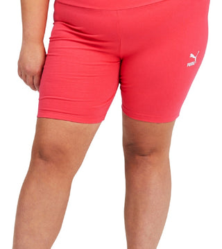 Puma Women's Classics Bike Shorts Pink Size 1X