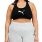 Puma Women's 4Keeps Mid Impact Sports Bra Black Size 3X