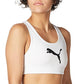 Puma Women's 4Keeps Mid Impact Sports Bra White Size 3X