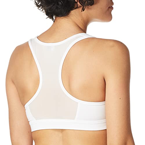 Puma Women's 4Keeps Mid Impact Sports Bra White Size 3X