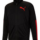 Puma Men's Contrast Logo Jacket Black Size XX-Large