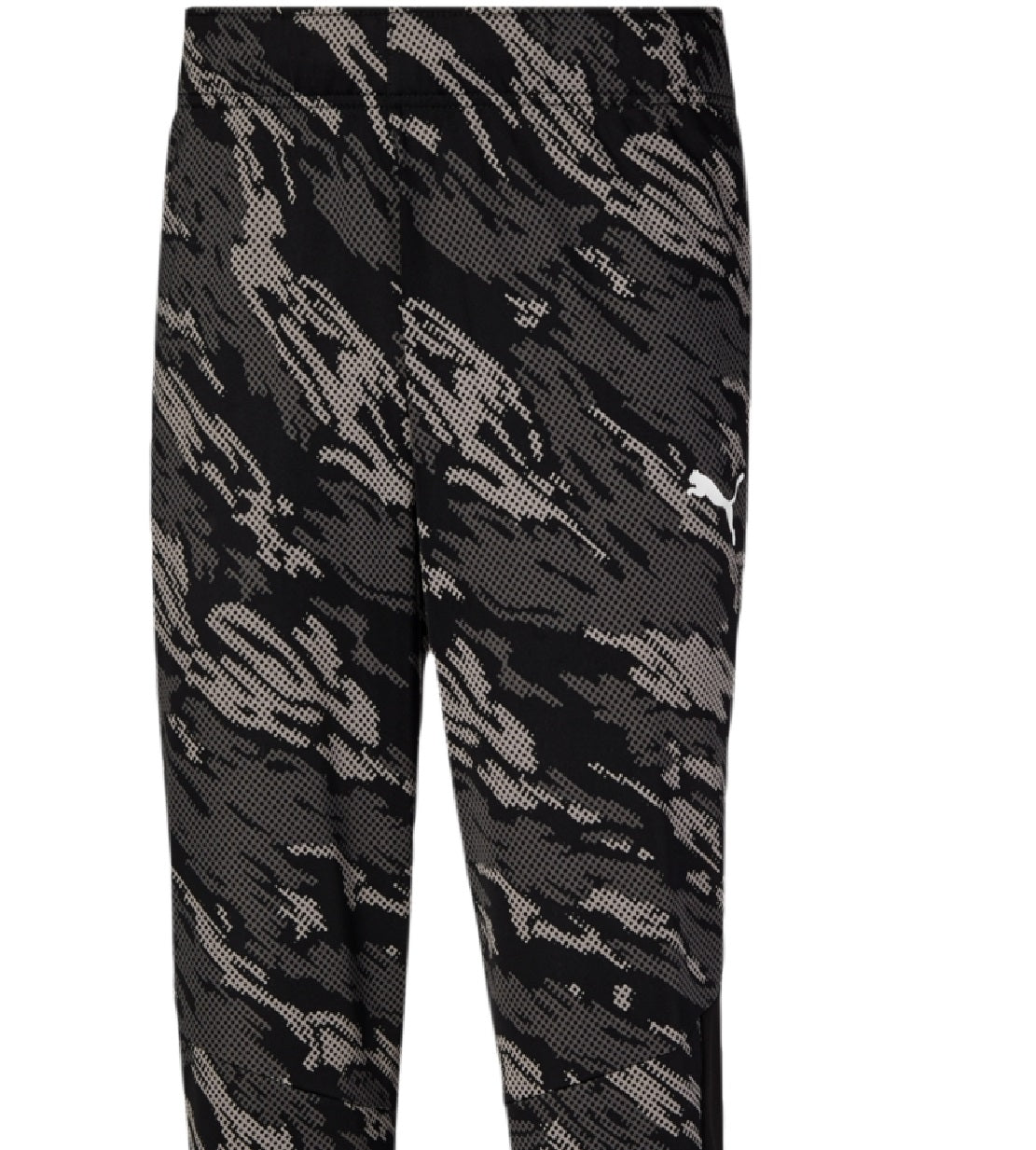 Puma Men's Camo Print Knit Pants Black Size XX-Large