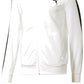 Puma Men's Fleece Zip Front Track Jacket White Size Small