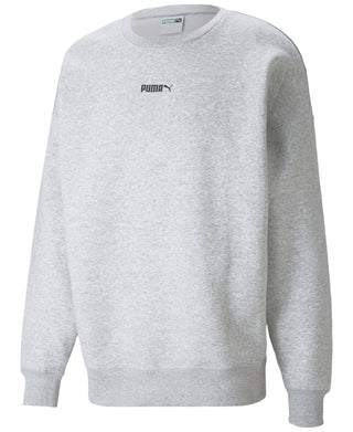 Puma Men's Logo Sweatshirt Gray Size XX-Large