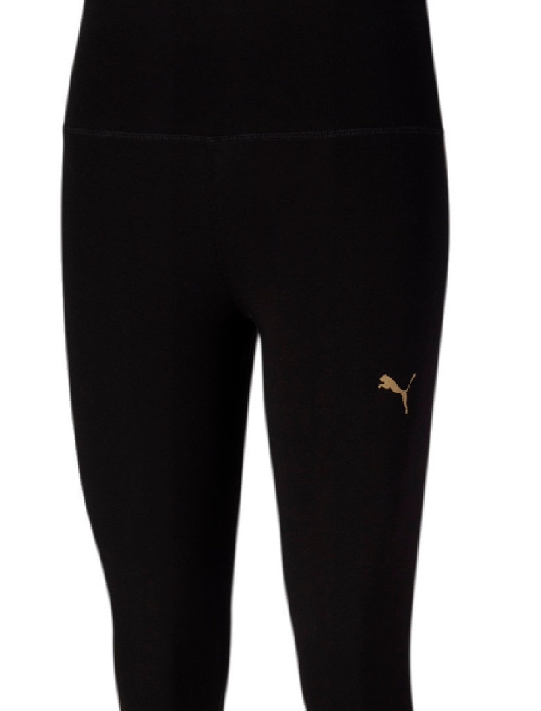 Puma Women's Logo Leggings Black Size 2X