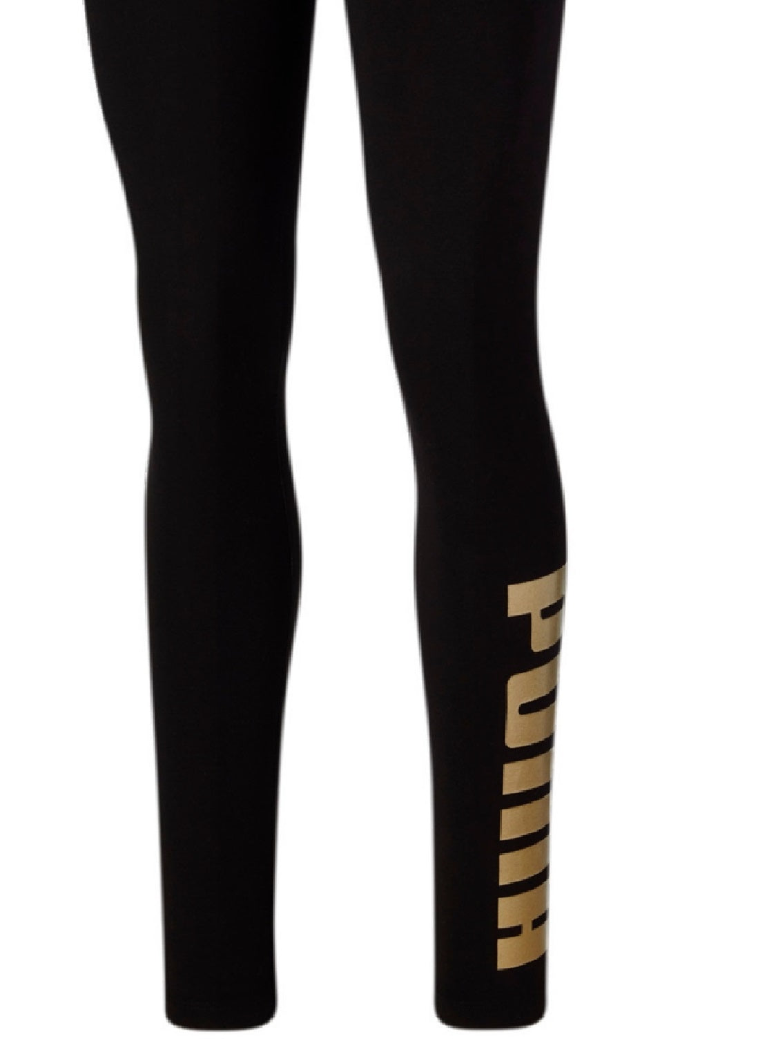 Puma Women's Logo Leggings Black Size 2X