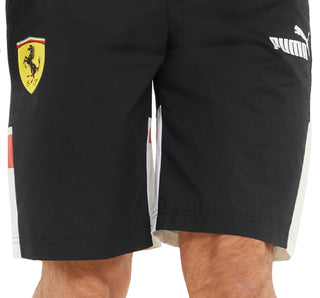 Puma Men's Ferrari Twill Shorts Black Size Small