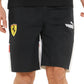 Puma Men's Ferrari Twill Shorts Black Size Small