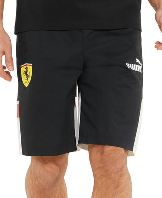 Puma Men's Ferrari Twill Shorts Black Size Small