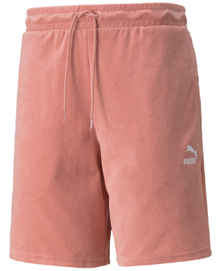 Puma Men's Logo Shorts Pink Size Large
