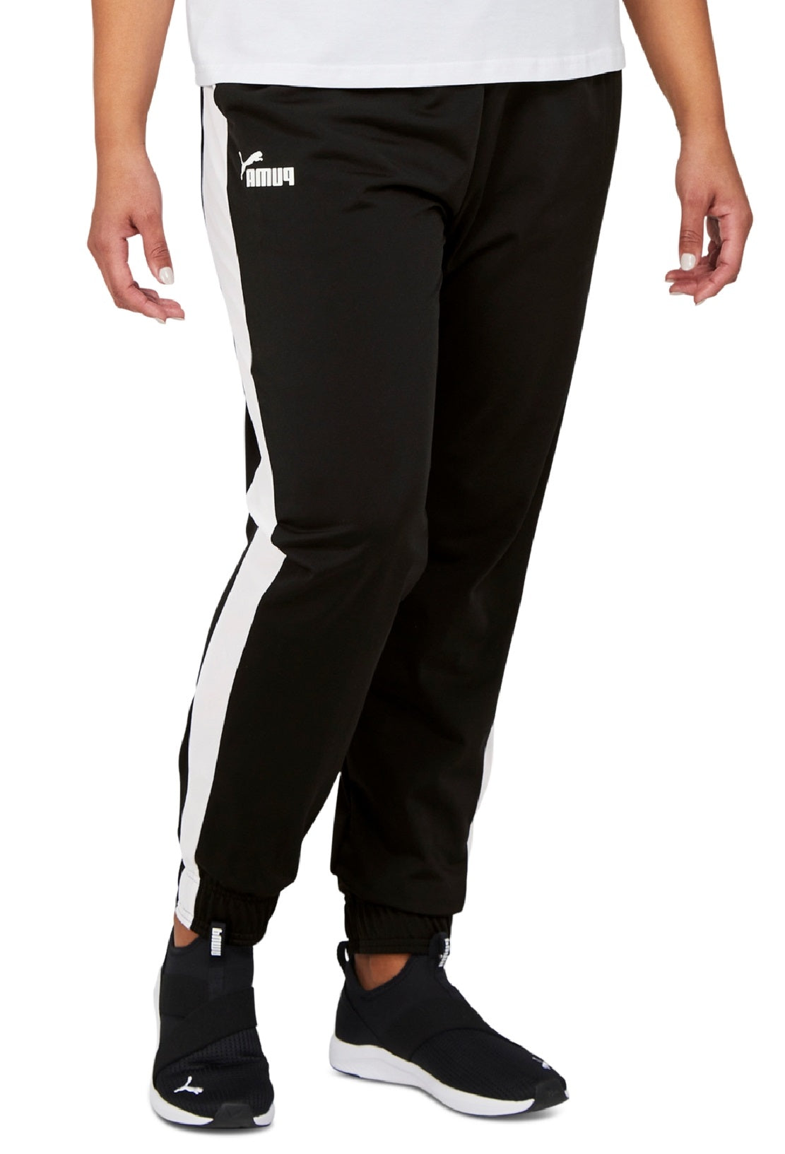 Puma Women's Track Pants Black Size 2X