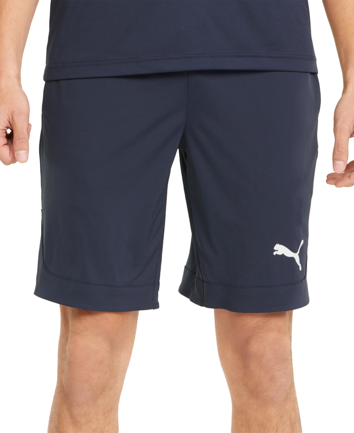 Puma Men's Drycell 10 Basketball Shorts Blue Size Medium