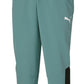 Puma Men's Contrast Panel Sweatpants Blue Size X-Large