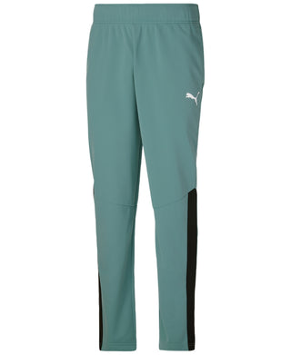 Puma Men's Contrast Panel Sweatpants Blue Size X-Large