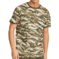 Puma Men's Camo T-Shirt Green Size Medium