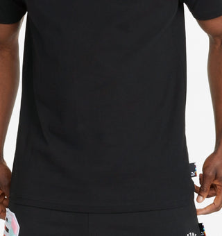 Puma Men's Pride Graphic Print T-Shirt Black Size Medium