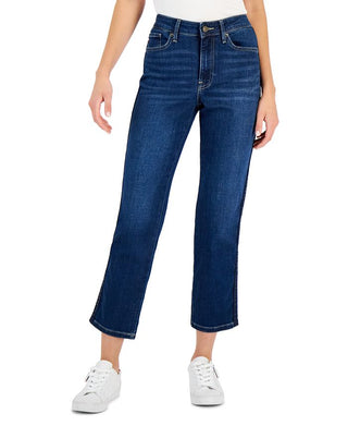 Tommy Hilfiger Women's Tribeca Straight Leg Jeans Blue Size 4