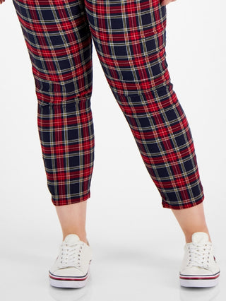 Tommy Hilfiger Women's Tribeca Skinny Pants Blue Size 22W