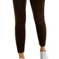 Tommy Hilfiger Women's Corduroy Skinny Ankle Pants Brown