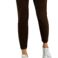 Tommy Hilfiger Women's Corduroy Skinny Ankle Pants Brown Size 4